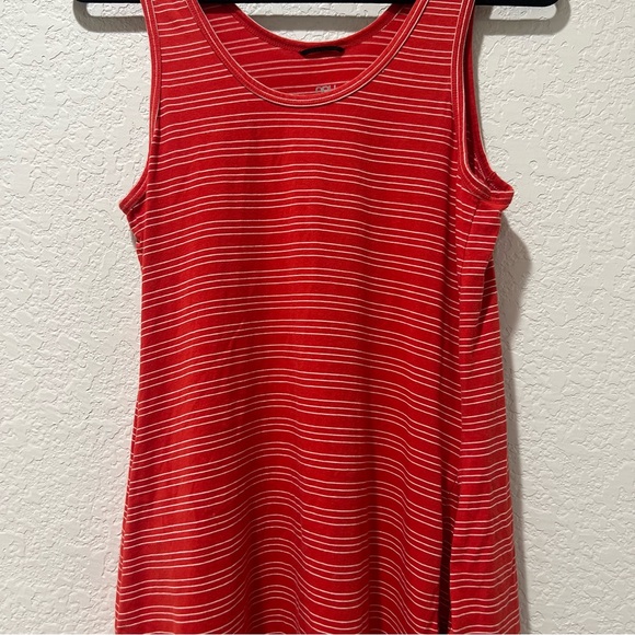 Nau Organic Cotton Striped Sleeveless Shirt  Dress Women’s Size Small - Picture 10 of 14